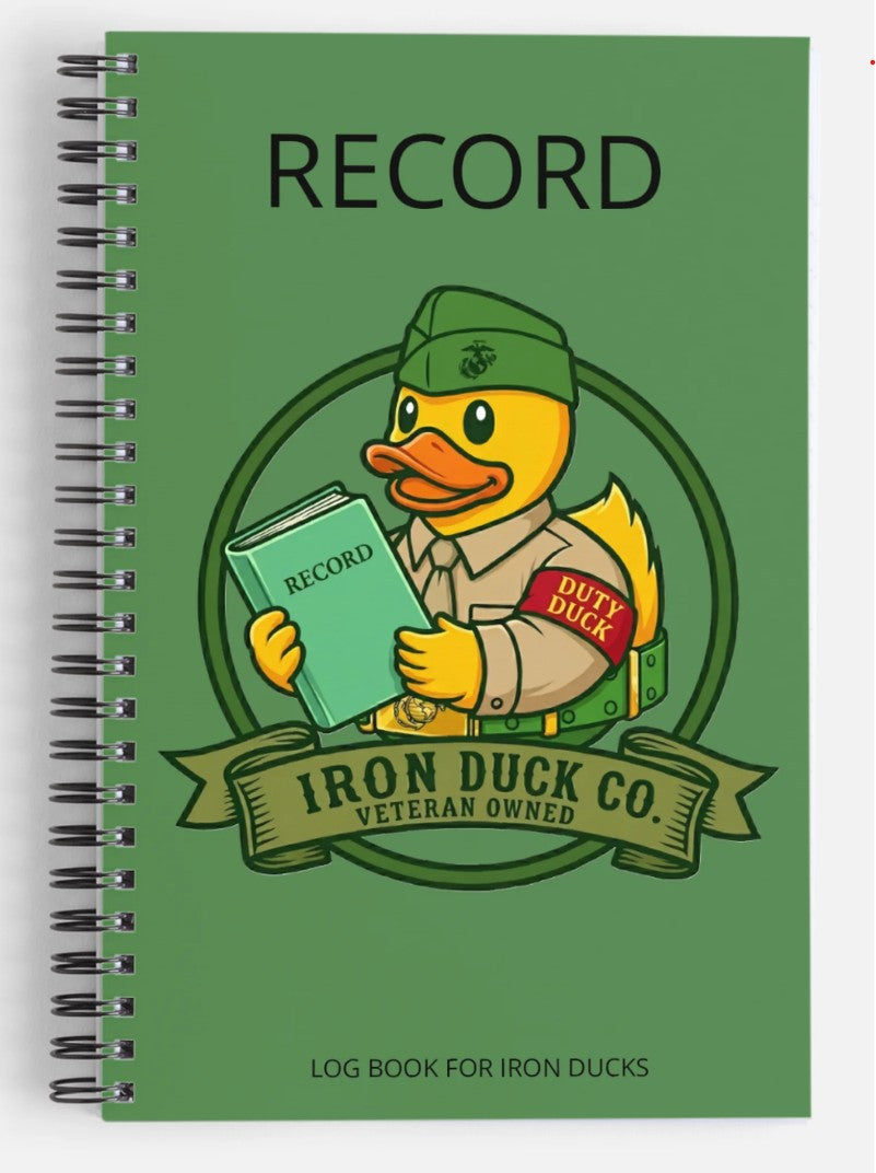 "Duty Duck" Official Log Book