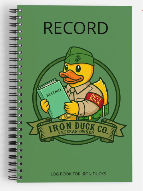 "Duty Duck" Official Log Book