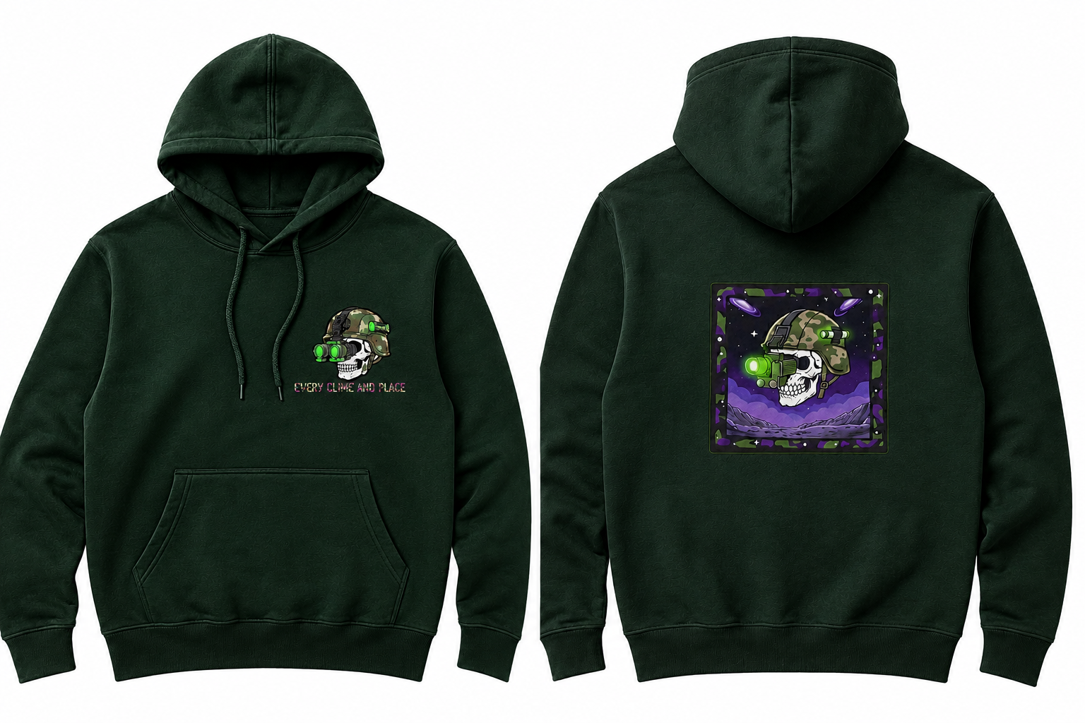 Every Clime and Place Hoodie