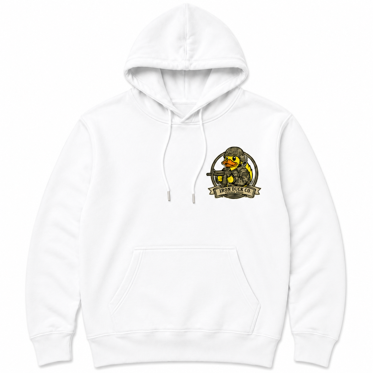 Iron Duck Logo Hoodie