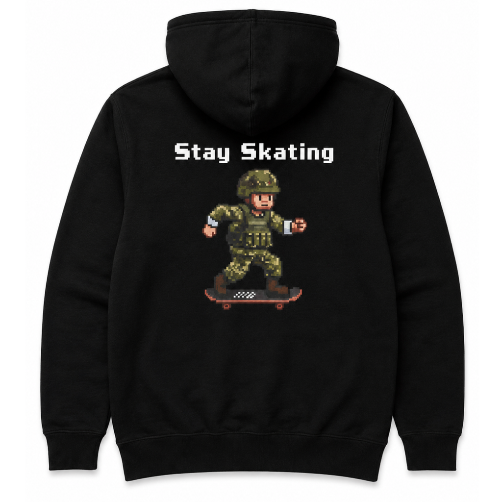 Stay skating Hoodie