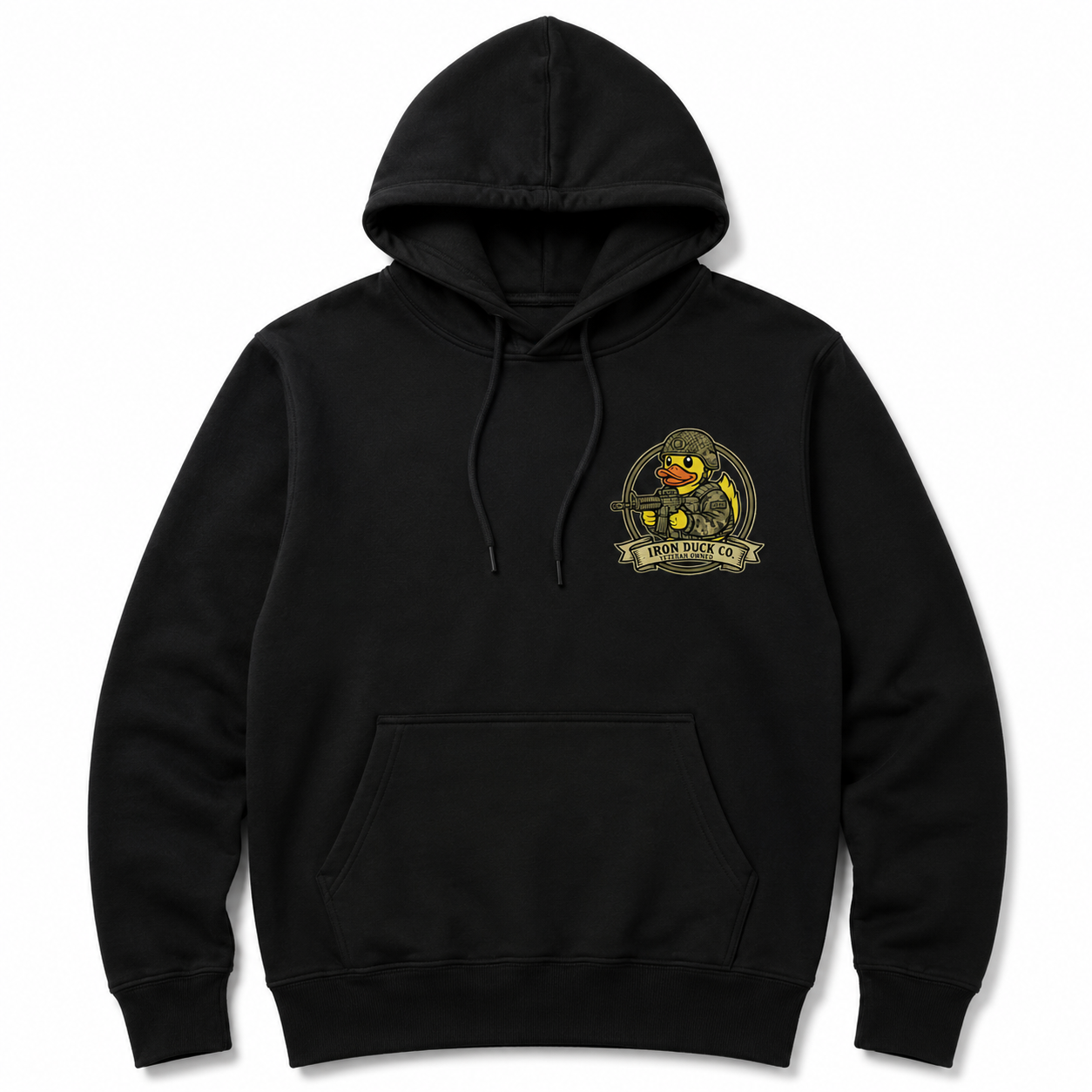 Iron Duck Logo Hoodie