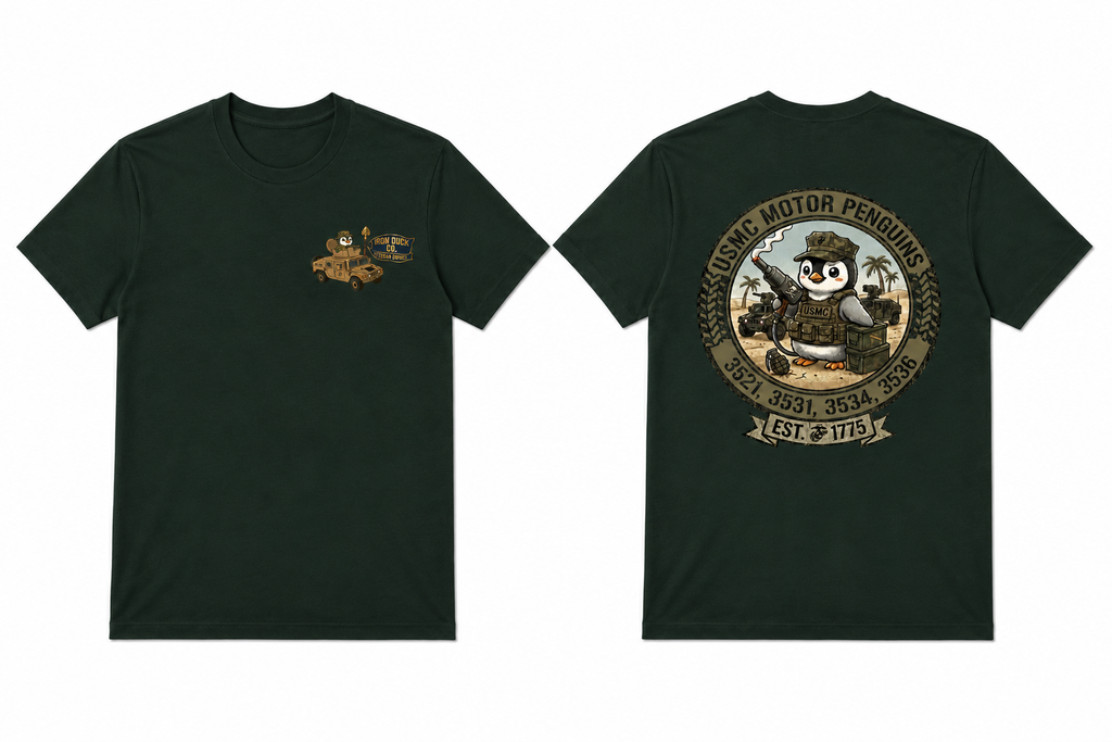 Iron Duck Co Motor Penguins