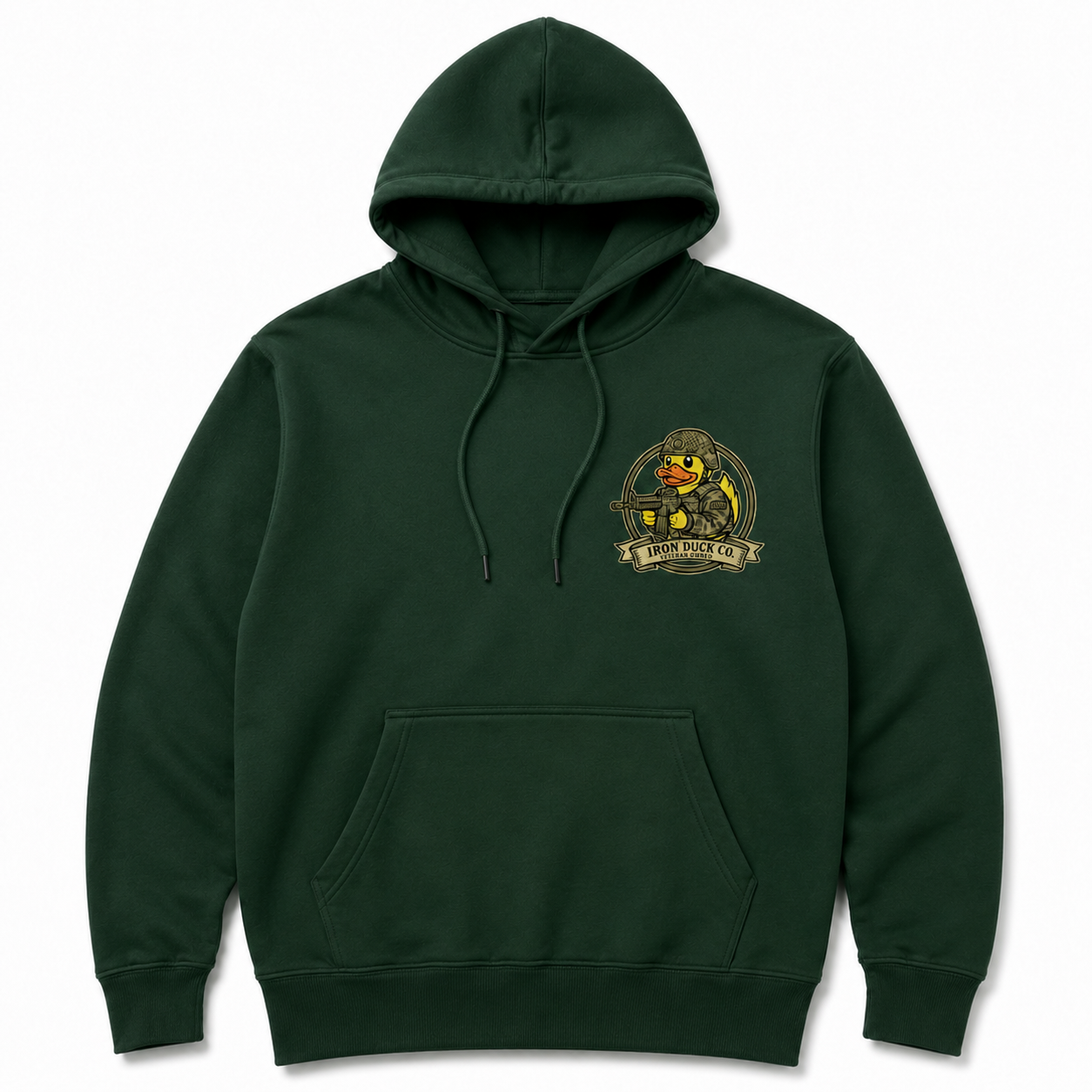 Iron Duck Logo Hoodie