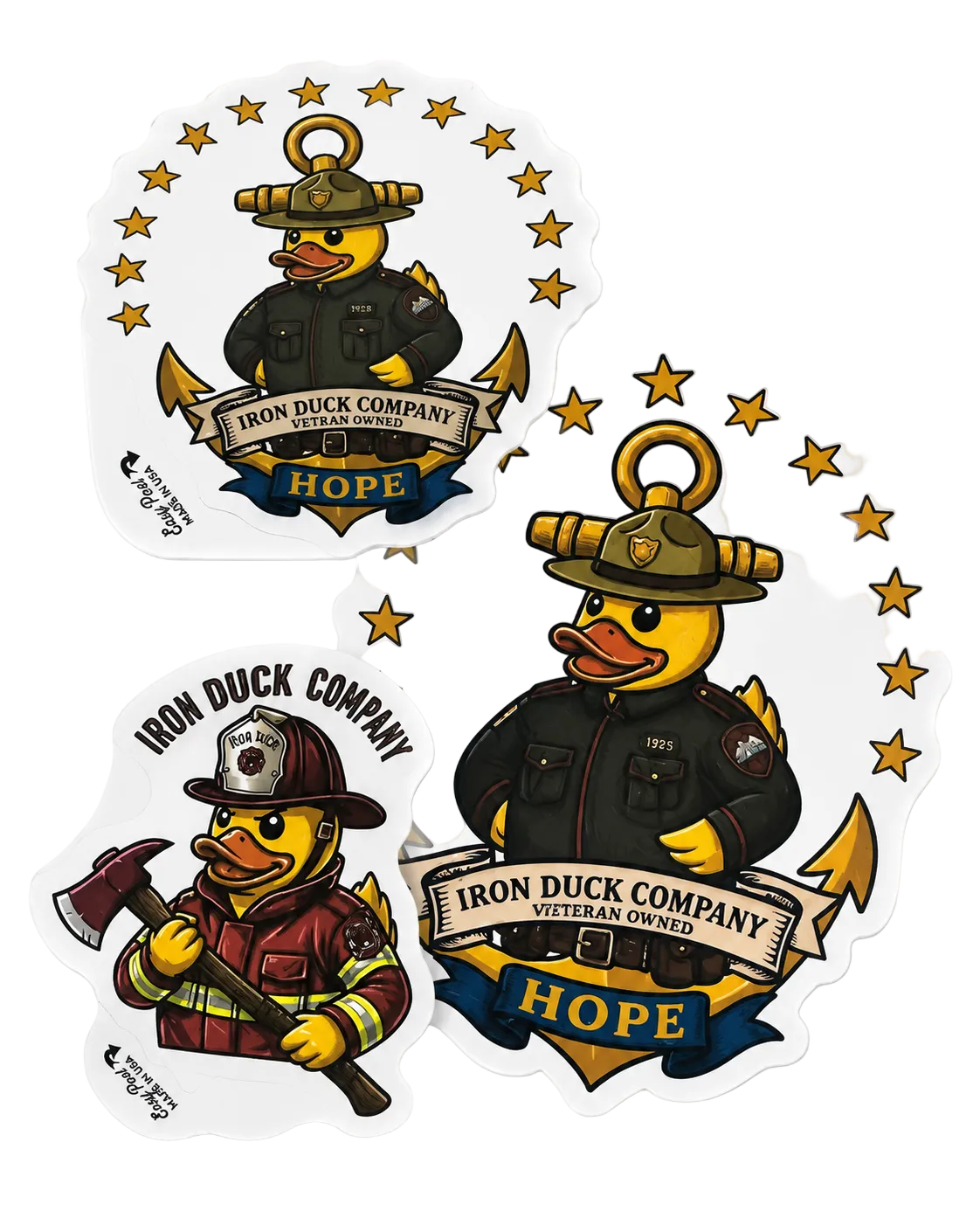 Iron Duck Co. Sticker Bundle