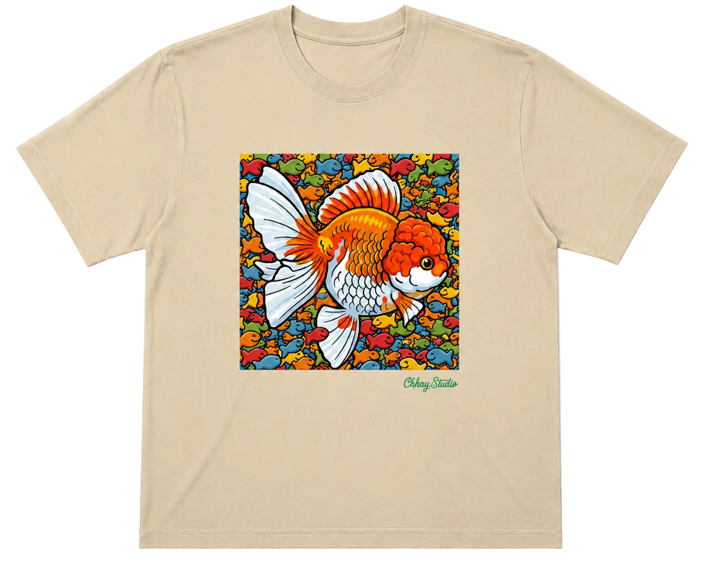 Chayy.Studio Goldfish Print T