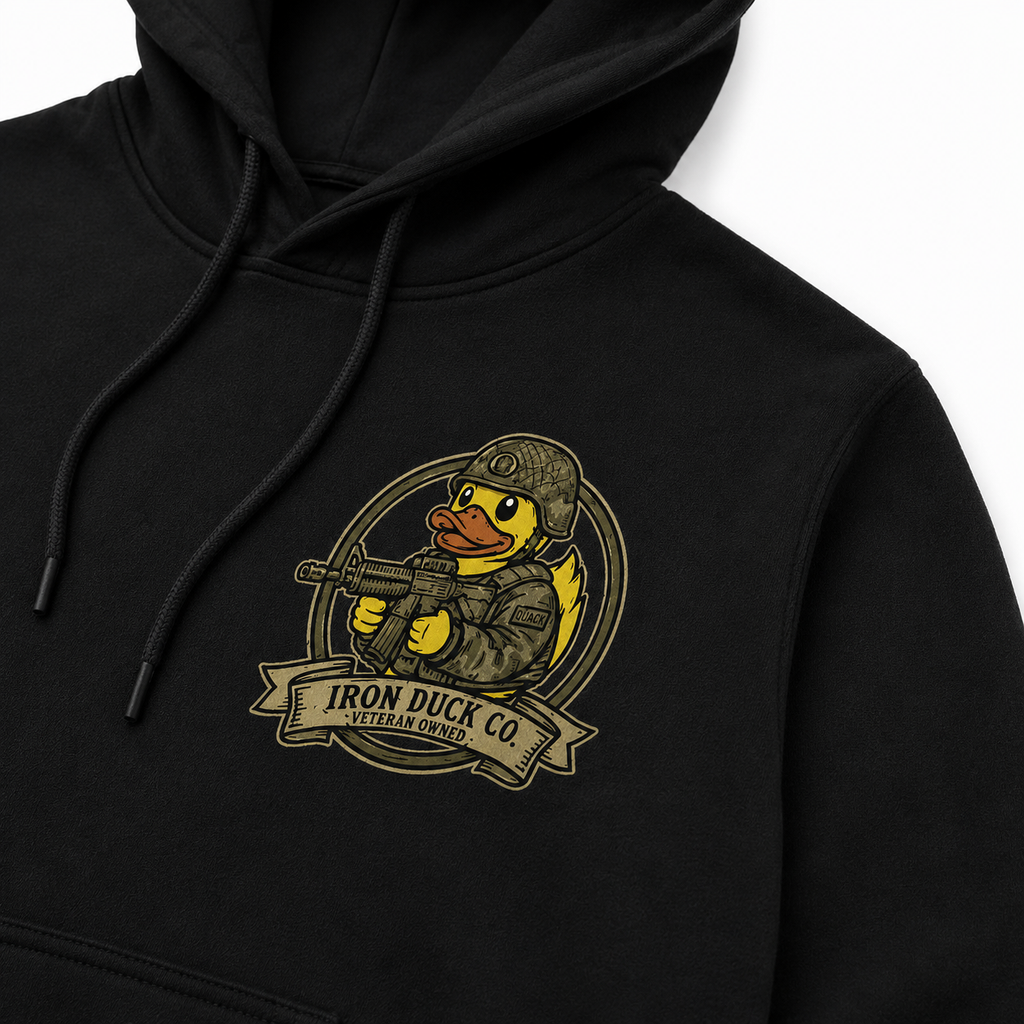 Iron Duck Logo Hoodie
