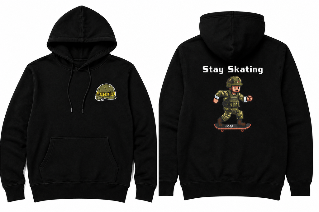 Stay skating Hoodie