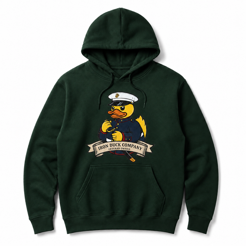 Dress Blue Duck Hoodie