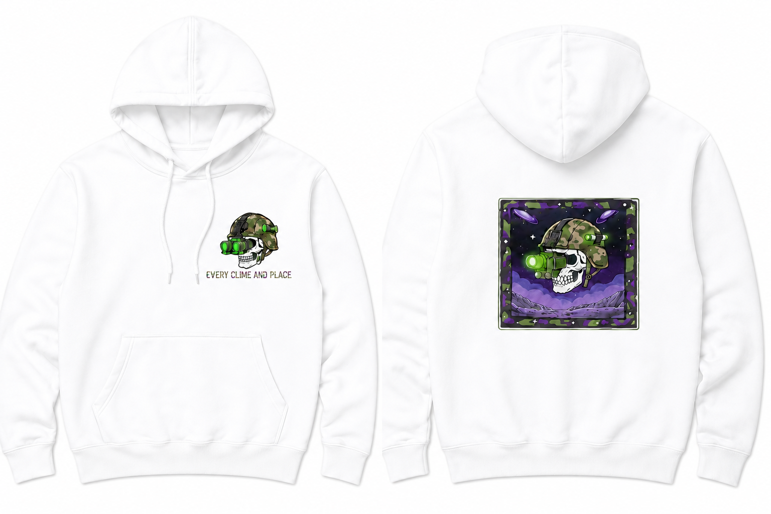 Every Clime and Place Hoodie