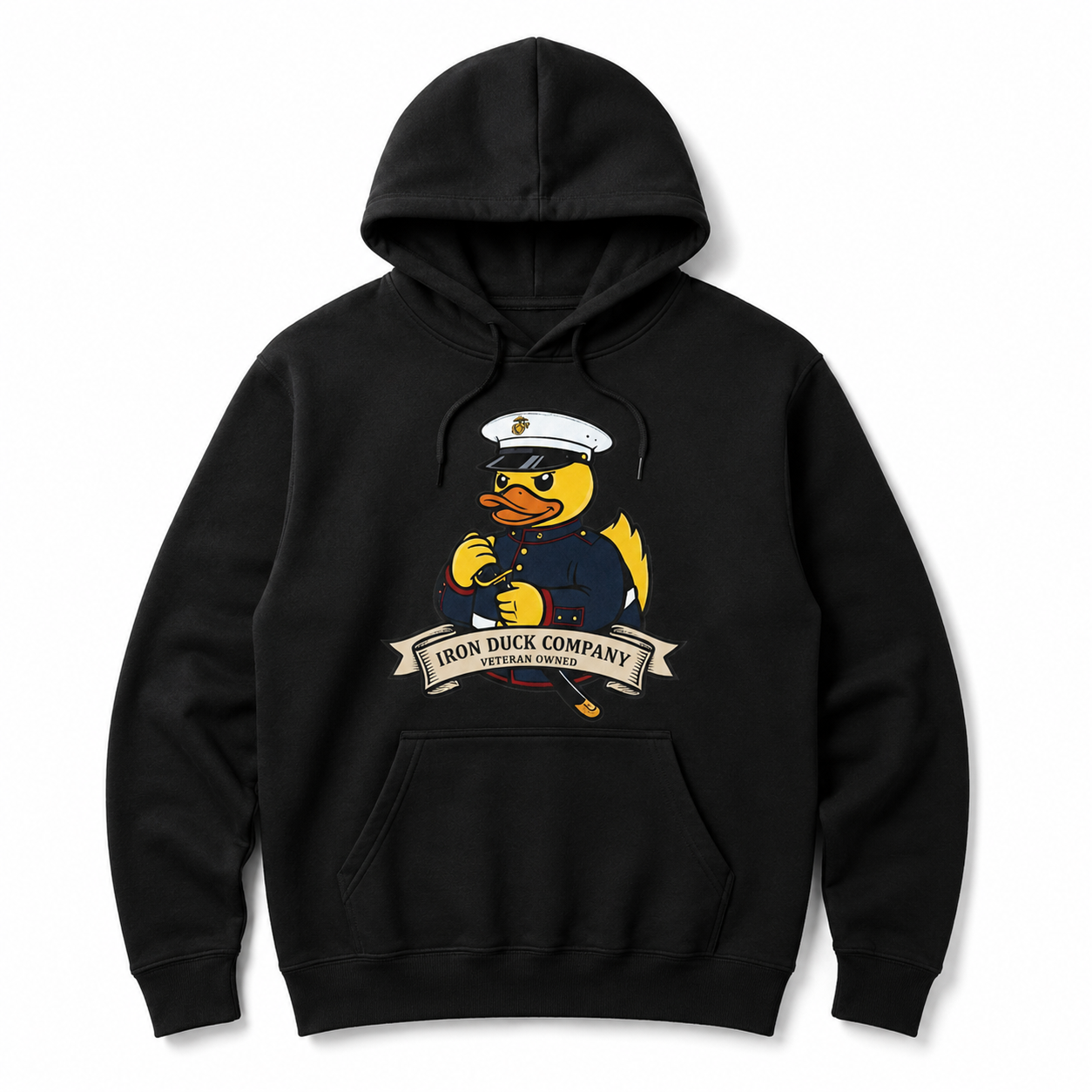 Dress Blue Duck Hoodie