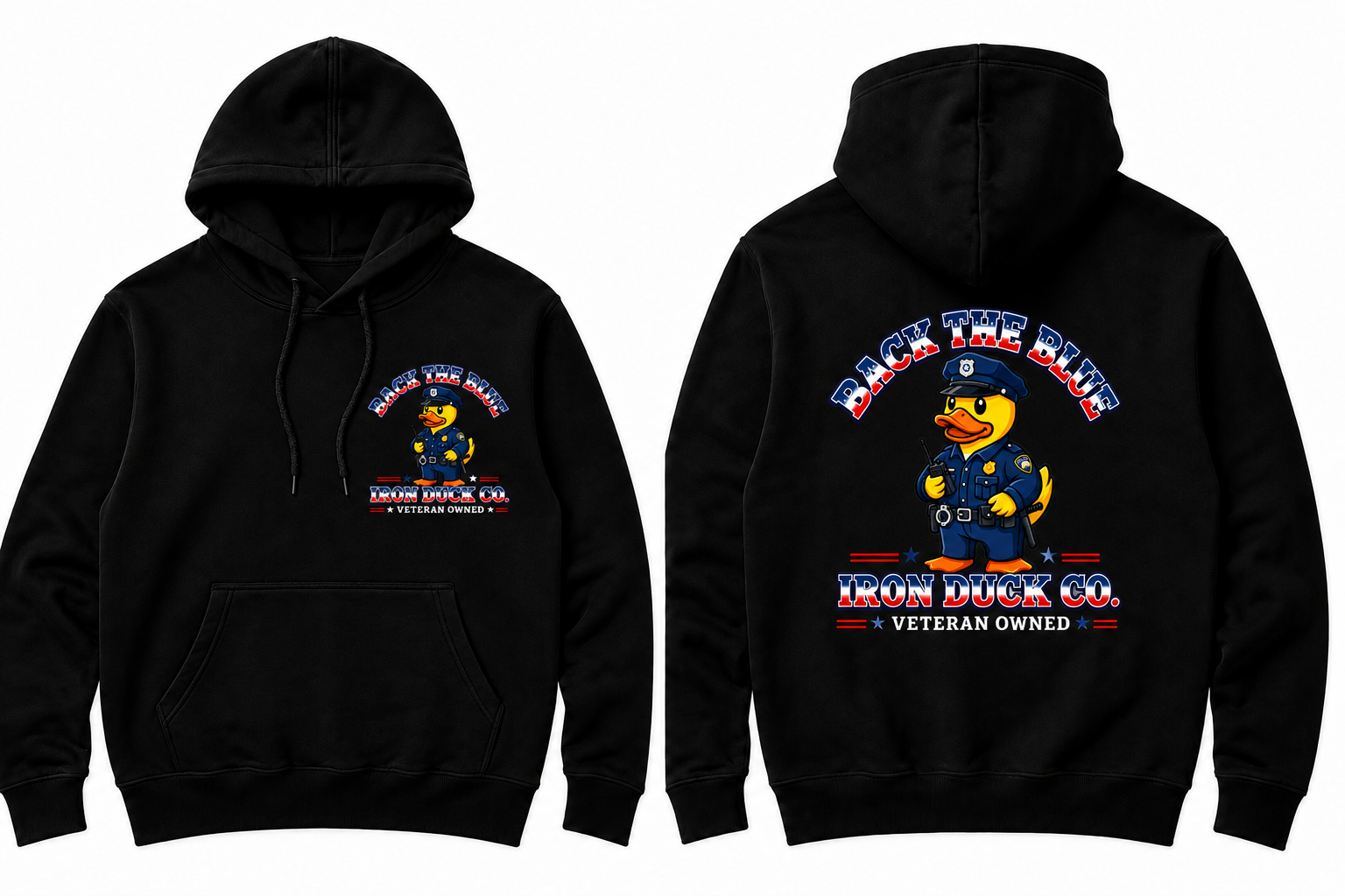 Back the Blue Hoodie
