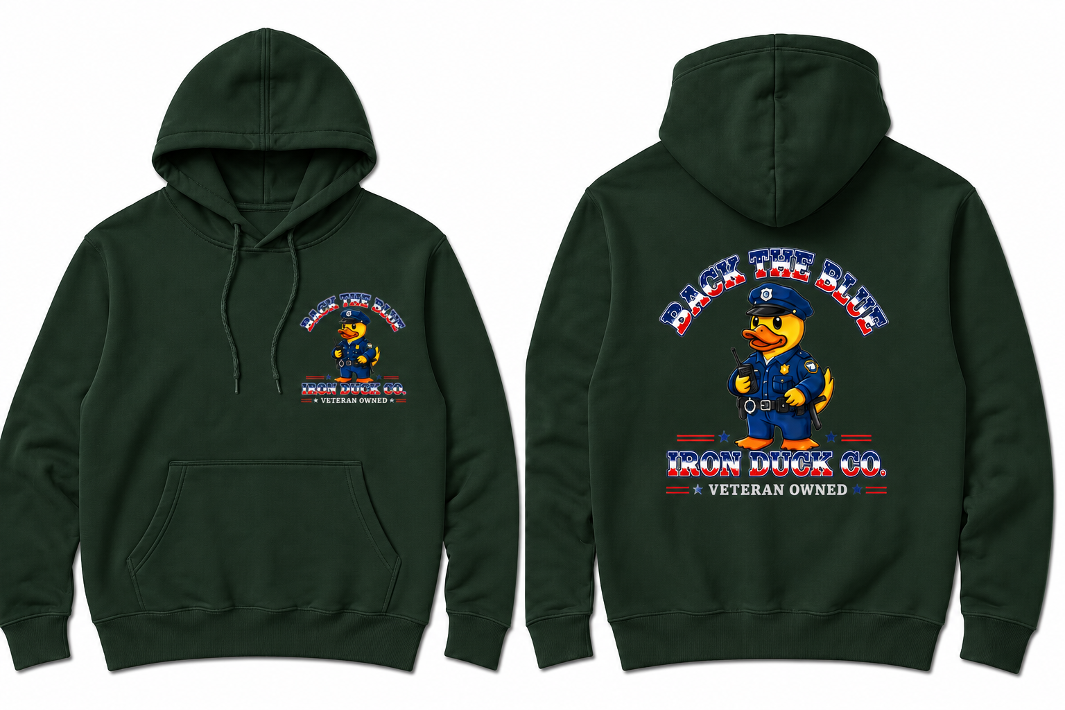 Back the Blue Hoodie