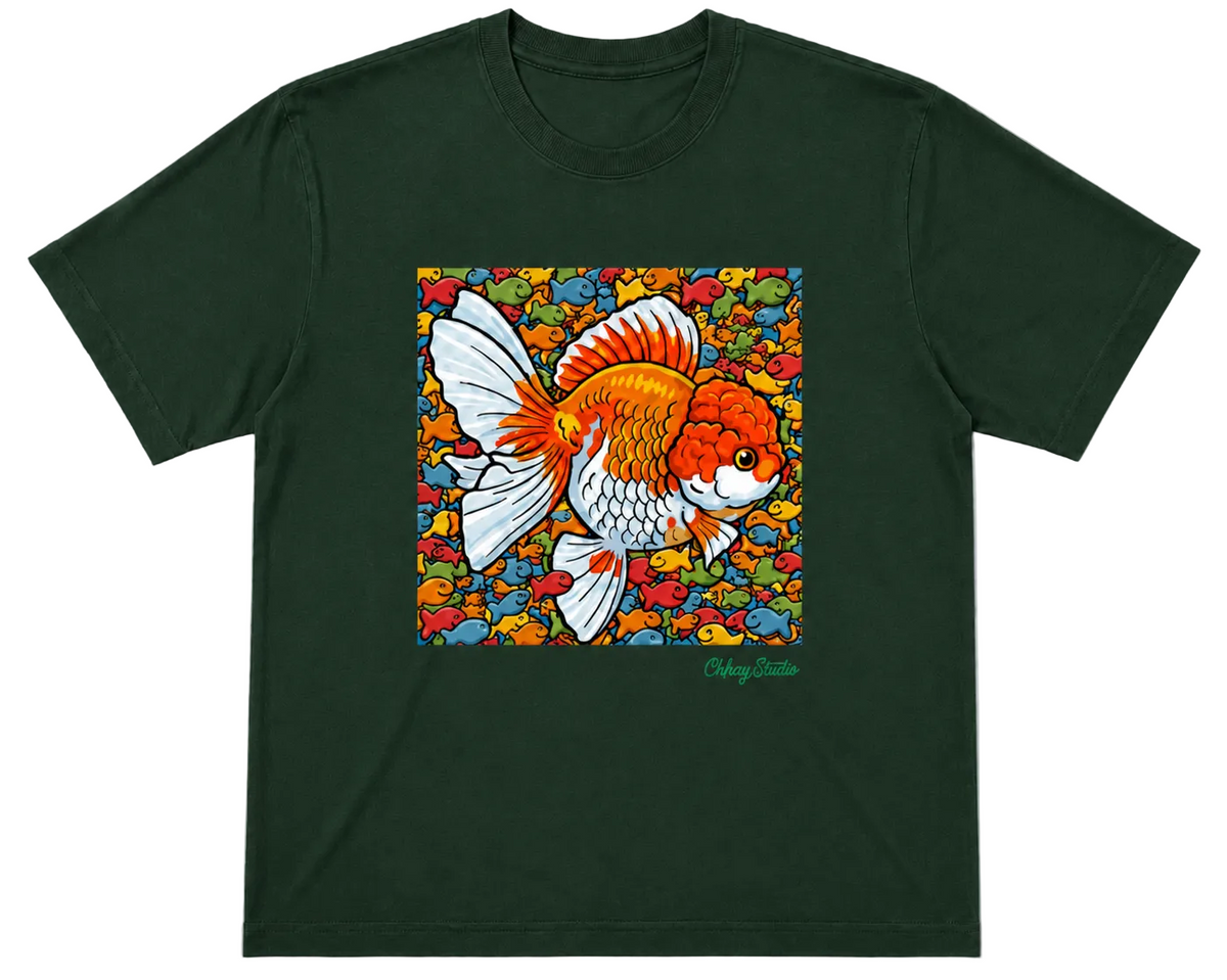 Chayy.Studio Goldfish Print Shirt