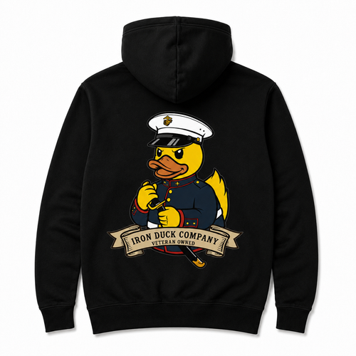 Dress Blue Duck Hoodie