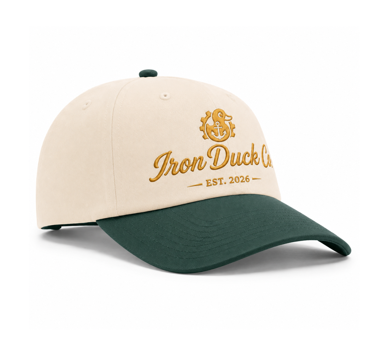 Iron Duck 2.0 Hat Green Snapback