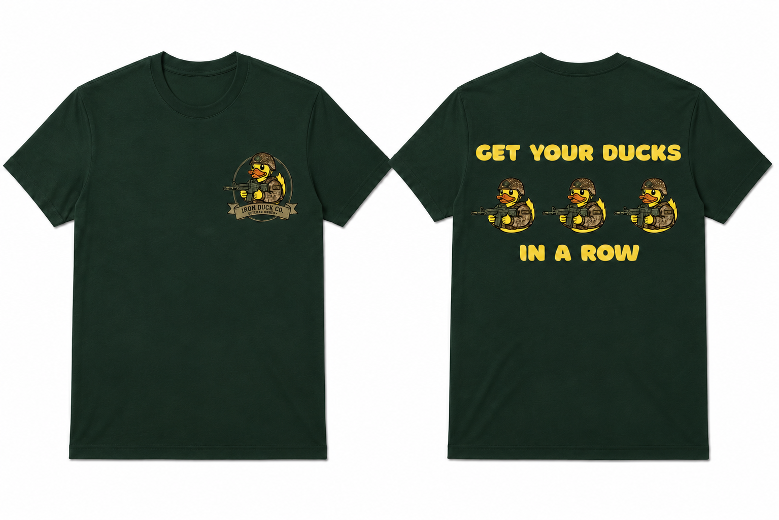 Ducks In A Row shirt