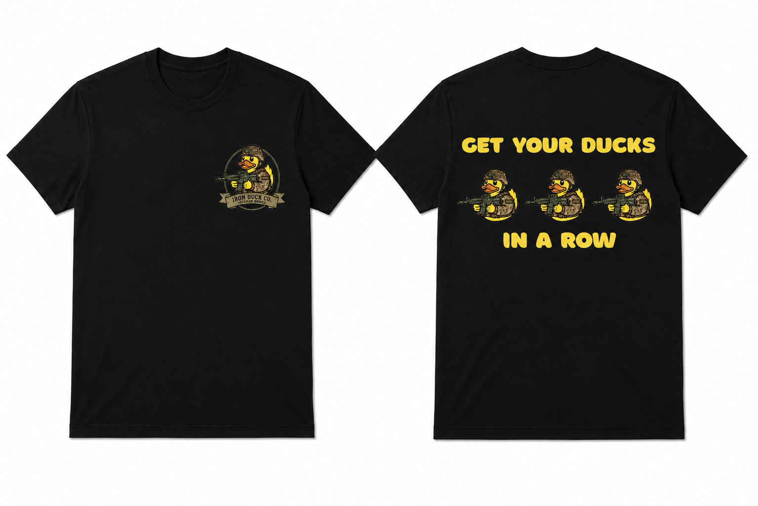 Ducks In A Row shirt