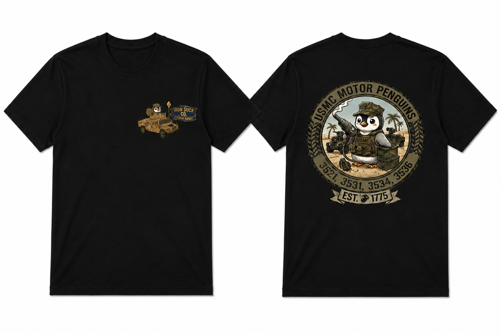 Iron Duck Co Motor Penguins