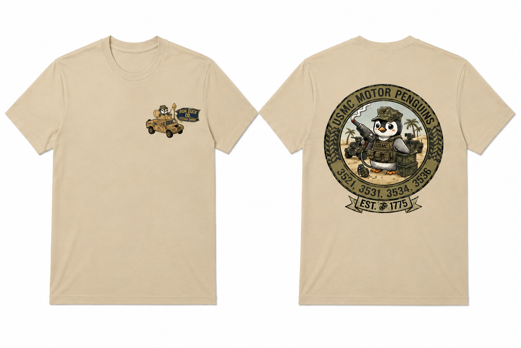 Iron Duck Co Motor Penguins