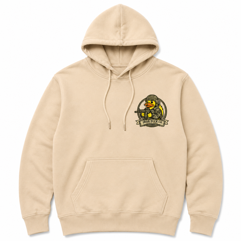 Iron Duck Logo Hoodie